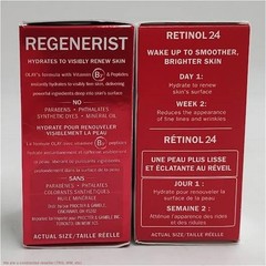 2 PACK!! Olay Regenerist Retinol 24 & Microsculpting Cream – Trial Size – 0.5oz
