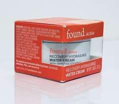 Found Active Recovery Hydrsurge Water Cream 1.33oz, New Box Damaged