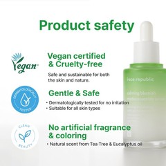 Face Republic Calming Tea Tree Madecassoside Serum 45Ml 1.52 Fl Oz Lightweight