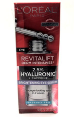 *NEW 3 PACK* L&rsquo;Oréal Paris Revitalift Derm Intensives Hyaluronic Acid Eye Serum