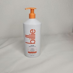 Billie Glow Brightening Body Lotion 18 fl oz Bright Citrus woods scent