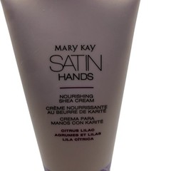 Mary Kay Satin Hands Nourishing Shea Cream Citrus Lilac Moisturizer 3.0 oz