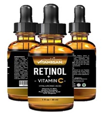 Advanced Vitamin C Anti-Wrinkle Retinol Serum 30% Organic Vitamins
