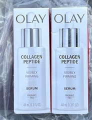 Olay Collagen Peptide Visibly Firming Serum 1.3 Fl Oz. 2 Boxes