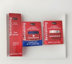 b·pure Revitalizing Set of 3 Eye Serum ,Night Cream & Day Moisturizer oil of o