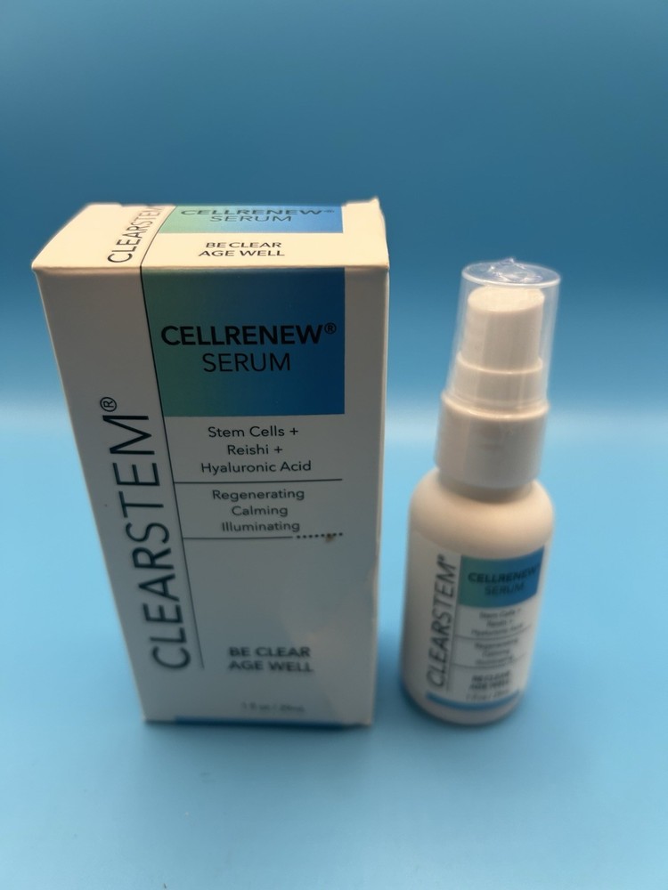 CLEARSTEM – CELLRENEW Collagen Stem Cell Serum- Hyaluronic Acid Reishi Aloe Vera