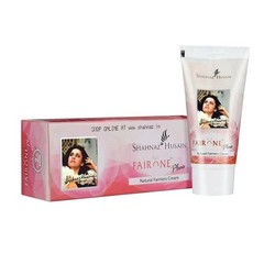 Shahnaz Husain Fair One Plus Natural Fairness Cream For Glowing Skin 50gm d064