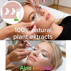 100 Pairs Professional Under Eye Pads Gel Lash Extensions, Premium Hydrogel P…