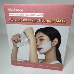 BIODANCE Bio-Collagen Real Deep Mask, Hydrating Overnight Hydrogel Mask 16 Pcs