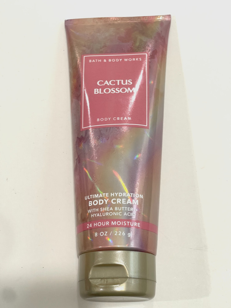 Bath & Body Works Cactus Blossom Body Cream 8 oz / 226 ml New
