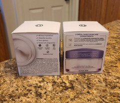 2 L&rsquo;Oreal Paris Collagen Moisture Filler. Fragrance Free 1.7 OZ x 2 NEW/Sealed