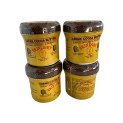 Skinlight Clarifying Skin Brightening Body Cream Cocoa Butter Vitamin E 4 Jars
