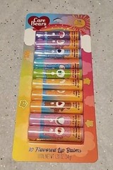 Taste Beauty – CARE BEARS – 10 Flavored Lip Balms Set – New In Box