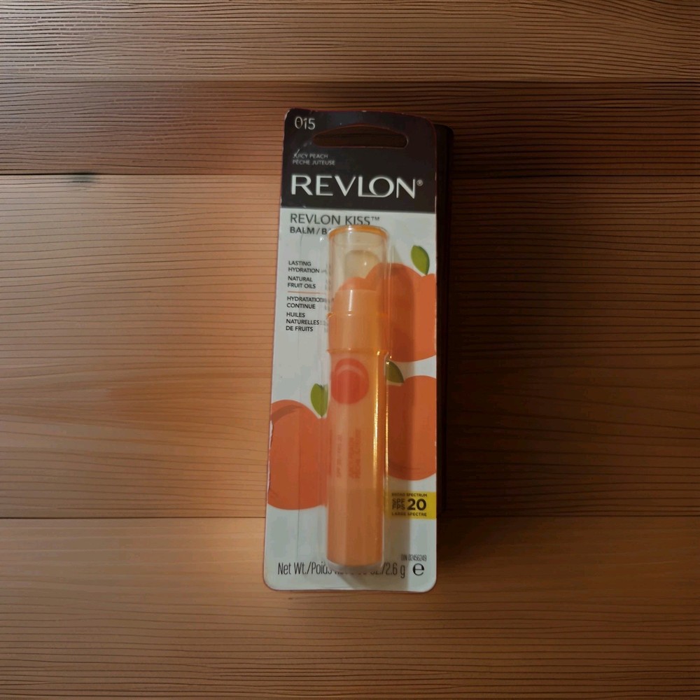 Revlon Kiss Balm SPF 20 #015 Juicy Peach NEW