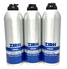 ZIRH Clean Alpha-Hydroxy Face Wash 250ml/8.4fl.oz. *LOT OF 3*