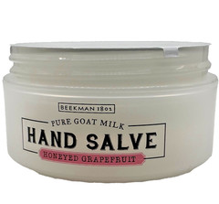 Beekman 1802 Pure Goat Milk Hand Salve Honeyed Grapefruit 2.5oz Sealed Inside