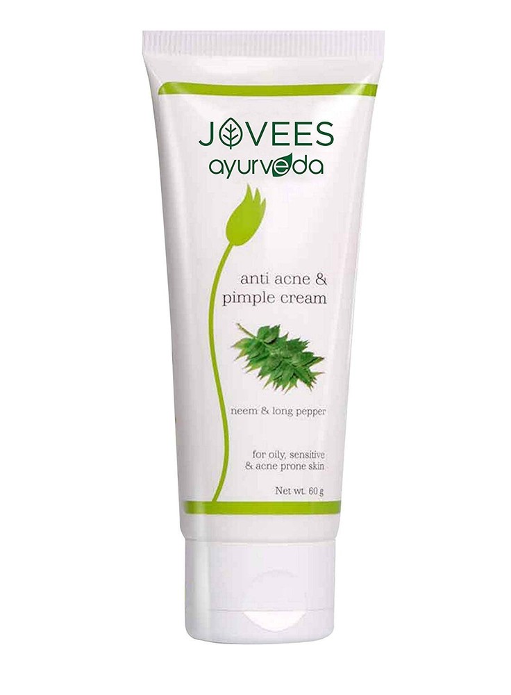Jovees Herbal Anti Acne & Pimple Cream For Reduced Acne, Dark Spot & 60g