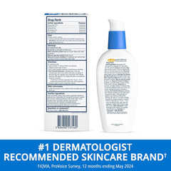 AM Facial Moisturizing Lotion with SPF 30, Oil-Free Face Moisturizer with SPF, F