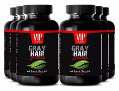 Stop gray hair – GRAY HAIR SOLUTION. DIETARY SUPPLEMENT – Anti gray complex – 6B