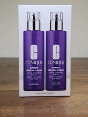 2x Clinique Smart Clinical Repair Wrinkle Correcting Serum 3.4 fl oz 100 ml Each