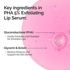 The Ordinary PHA 5% Exfoliating Lip Serum Hydrating Treatment 0.5 oz