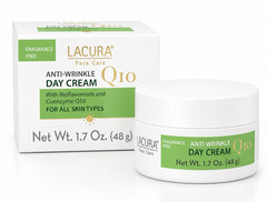 LACURA Q10 Day Face Cream Anti-Wrinkle New Sealed MADE IN GERMANY