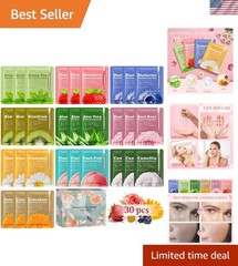 30pcs Face Masks Skincare, Bulk Facial Masks for Women Skin Care, Sheet Masks…