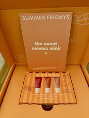 Summer Fridays Sweet Summer Minis VIP Mailer Lip Butter Balm Set New In Box