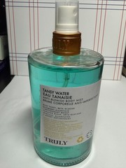 TRULY Beauty Tansy Water Anti Blemish Body Mist Blue Tansy Blueberries 5.75 FLoz
