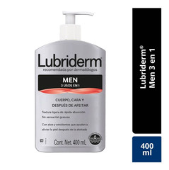Lubriderm Men 3 uses in 1. Body, face, and aftershave. 1 bottle , free shipping