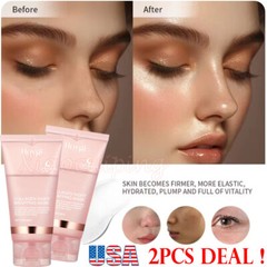 2Pack HOYGI Collagen Wrapping Mask 2.53 oz / 75ml Renewal Night Care Mask Cream
