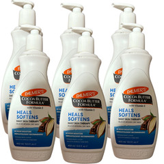 6 Pack Palmer&rsquo;s Cocoa Butter Formula Body Lotion Vitamin E 13.5 oz Pump