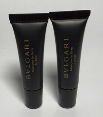 BVLGARI Lip Balm Set Of 2 Emirates First Class Travel Size