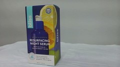 Bliss Renew Smooth Resurfacing Night Serum Glycolic Polyhydroxy Acids 30ml 1oz