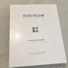 Beverly Hills MD Ageless Volume Hyaluronic Sheet Mask Hydrating 8 x 0.70