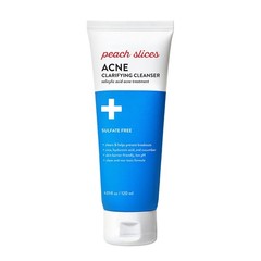 Peach Slices – Acne Clarifying Cleanser (4.05 oz) – 2% 4 Fl Oz (Pack of 1)
