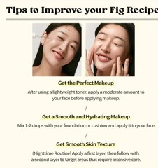 Julioly Green Fig Priming Filter Serum Textured Smooth & Brighten Skin l