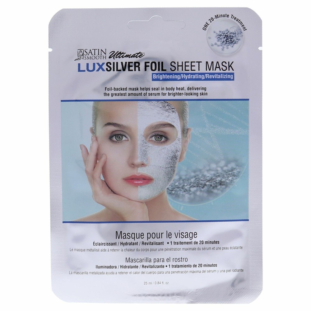 Satin Smooth Ultimate Luxsilver Foil Sheet Mask (1)
