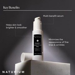 Naturium Vitamin C Super Serum Plus Smoothing Face Care Plus Retinol Hyaluronic