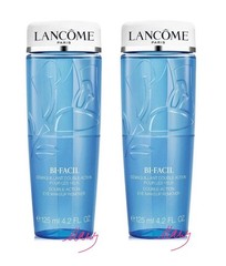 2 Lots Lancome Full-Size Bi-Facil Double Action Eye Makeup Remover 125ml/4.2oz