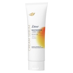 Dove Body Cream Serum Niacinamide + Even Tone for 8 Ounce (Pack of 1), White