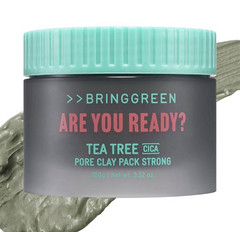 BRINGGREEN Tea Tree Cica Pore Clay Pack Strong Clay Mask Acne-Prone 3.52oz