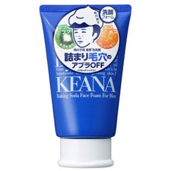Japan Ishizawa Labs Keana Nadeshiko Baking Soda Face Foam Wash For Men 100g
