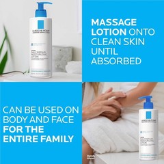 La Roche Posay Lipikar Daily Repair Moisturizing Body Lotion Unscented-13.52 oz