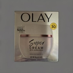 Olay Super Cream Face Moisturizer SPF 30 Broad Spectrum Hydrating 1.7 oz