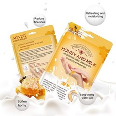 5 Pairs Hand Mask Gloves, Moisturizing & Repairing Treatment for Extra Dry & Rou