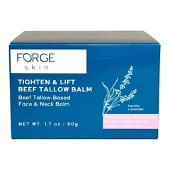 NEW Forge Skin Scented Tighten & Lift Beef Tallow Face & Neck Balm, 1.7oz / 50g