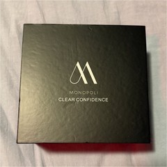 New Monopoli acne treatment set that includes three luxury skin care products