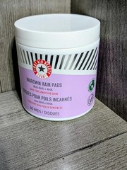 First Aid Beauty FAB Ingrown Hair Treatment Pads – 60 count BHA & AHA New SEALED
