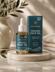 Melora Manuka Face Oil 1oz – Hydrating Anti-Aging Facial Oil Moisturizer – 2Pack